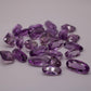 Natürliche Amethyste – Geschliffene Edelsteine mit Zertifikat.